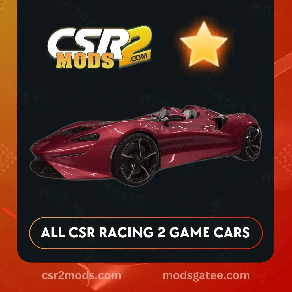 CSR2 Mclaren Elva Gold Stars CSR2 Car