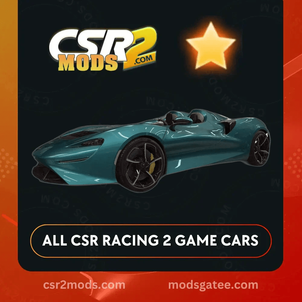 CSR2 Mclaren Elva Gold Stars Car | CSR2 MODS