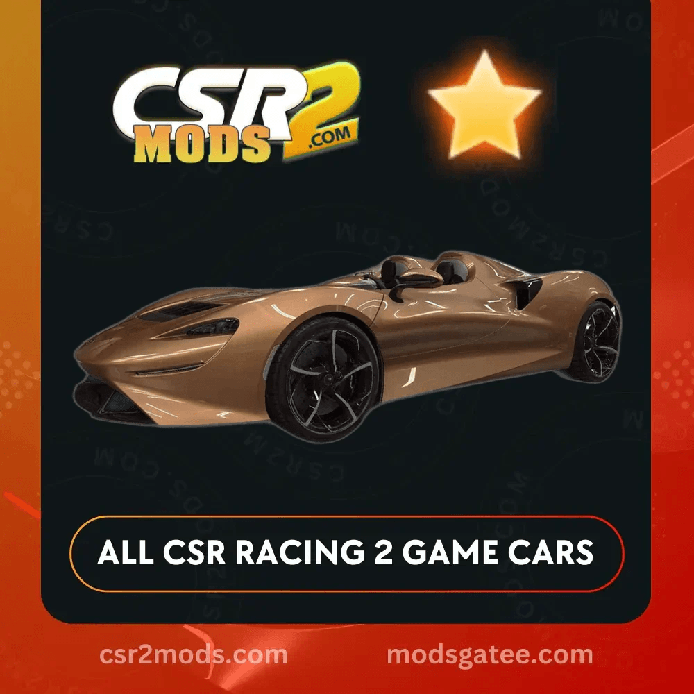 CSR2 Mclaren Elva Gold Stars Car | CSR2 MODS