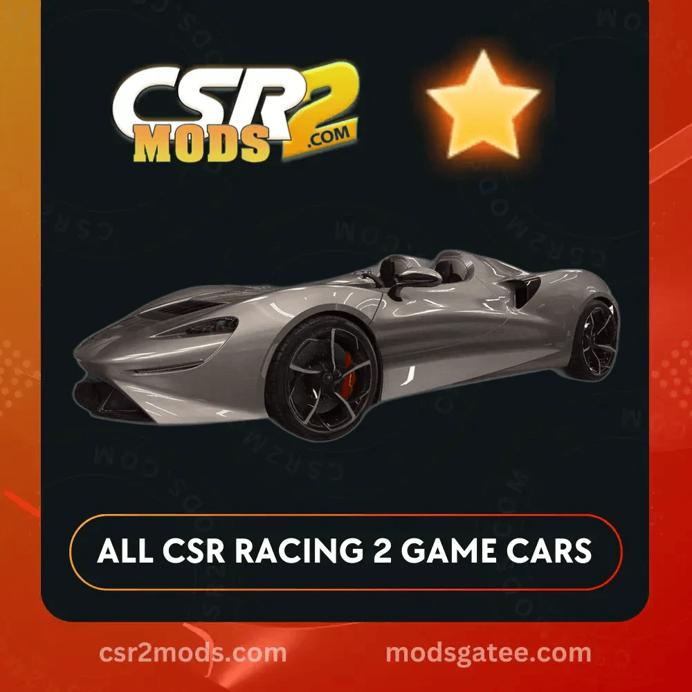 CSR2 Mclaren Elva Gold Stars Car | CSR2 MODS