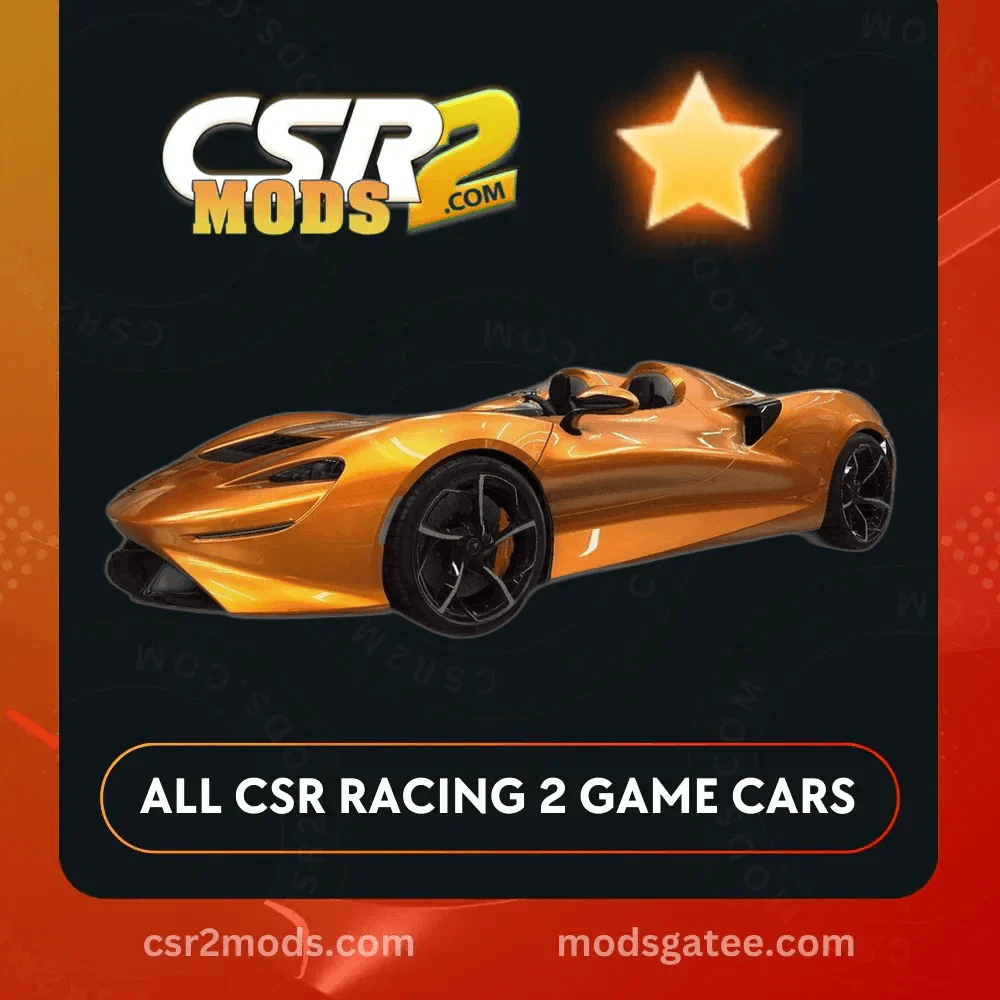 CSR2 Mclaren Elva Gold Stars Car | CSR2 MODS