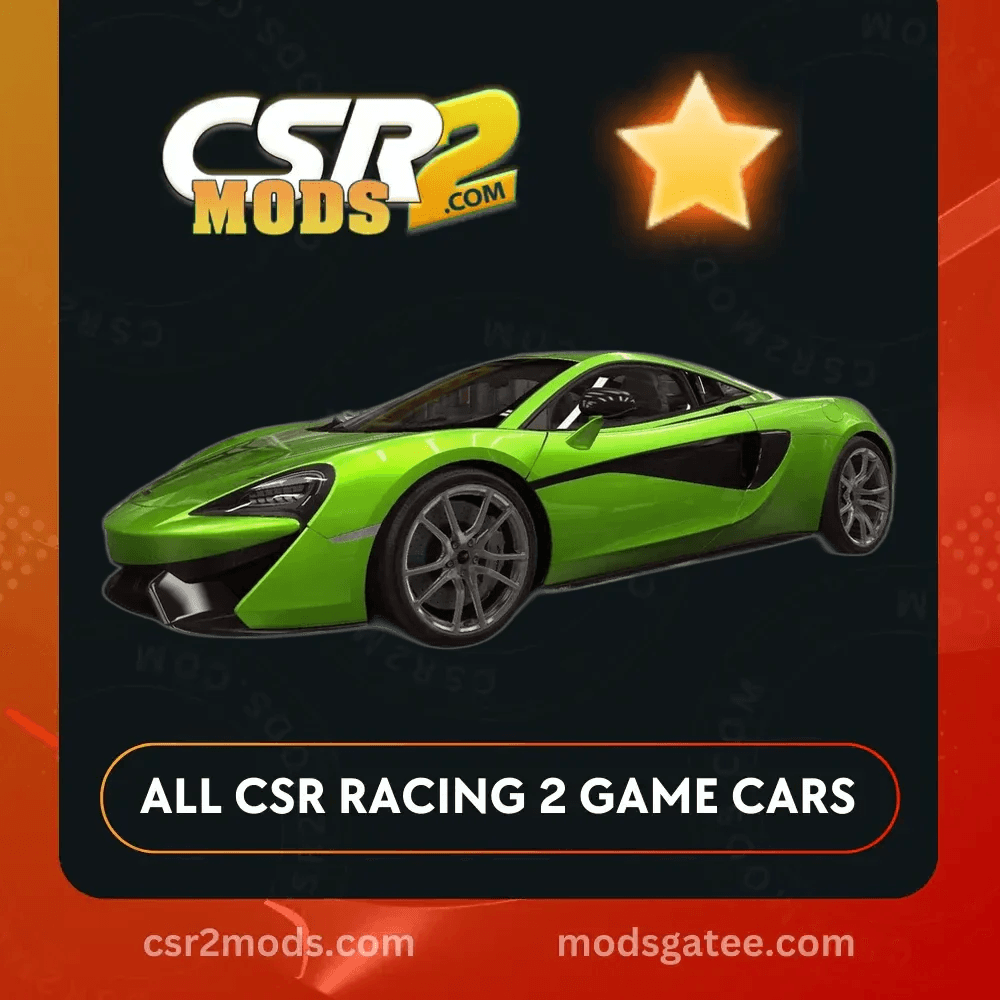CSR2 McLlaren 570S Gold Stars CSR2 Car
