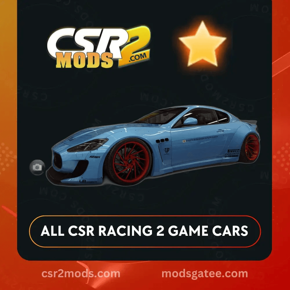 CSR2 Maserati Lb Granturismo Mc Stradale Gold Stars Car | CSR2 MODS