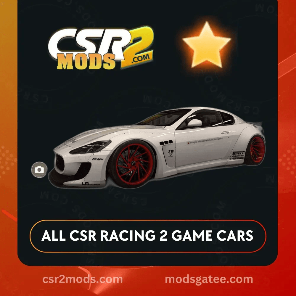 CSR2 Maserati Lb Granturismo Mc Stradale Gold Stars Car | CSR2 MODS