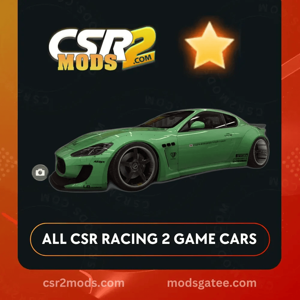 CSR2 Maserati Lb Granturismo Mc Stradale Gold Stars Car | CSR2 MODS