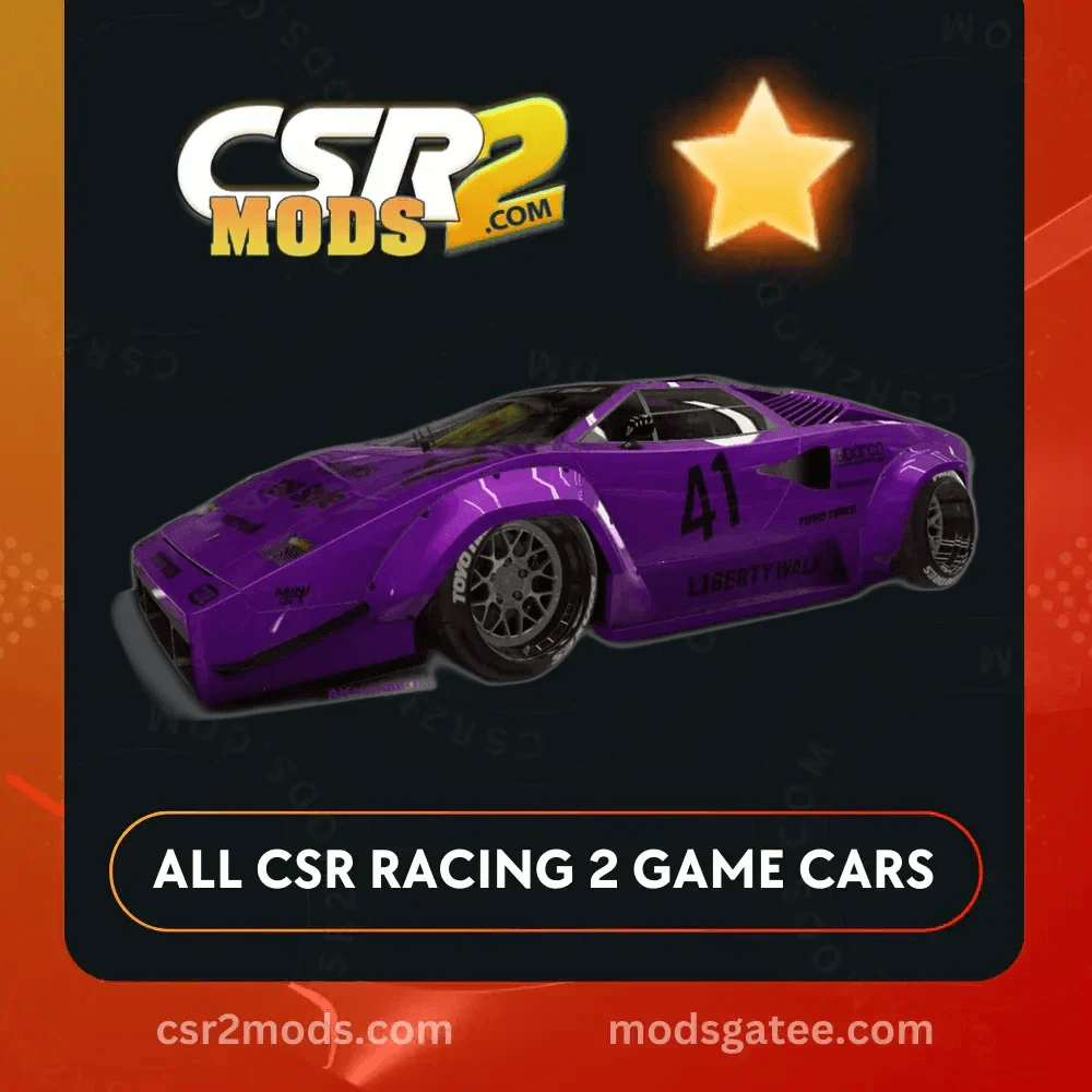 CSR2 Lamborghini LB Countach 1988 Gold Stars Car | CSR2 MODS