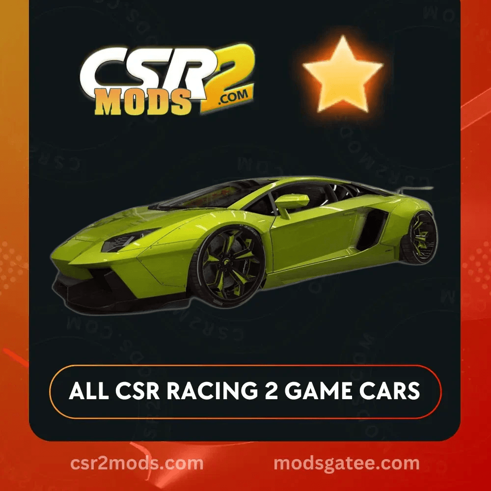 CSR2 Lamborghini LB Aventador Coupe Gold Stars Car | CSR2 MODS