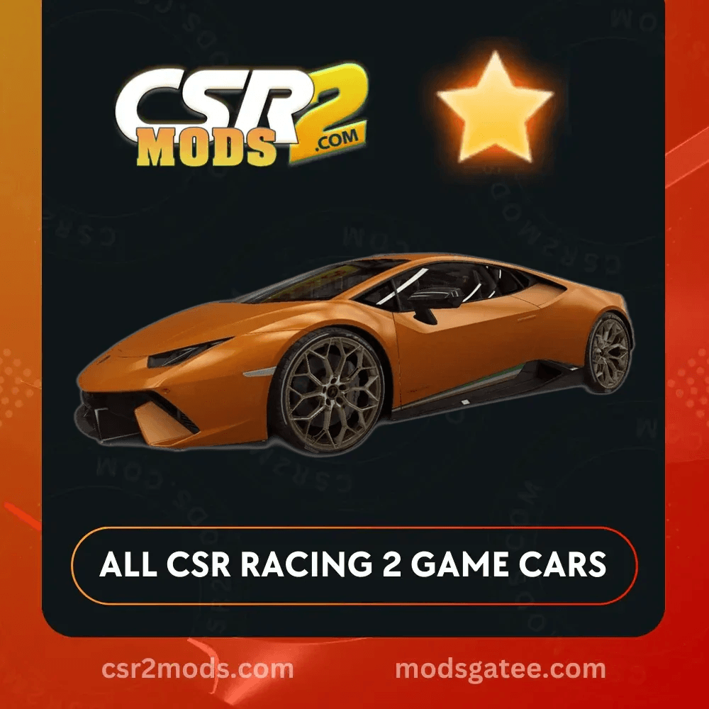 CSR2 Lamborghini Huracan Performante Gold Stars Car | CSR2 MODS
