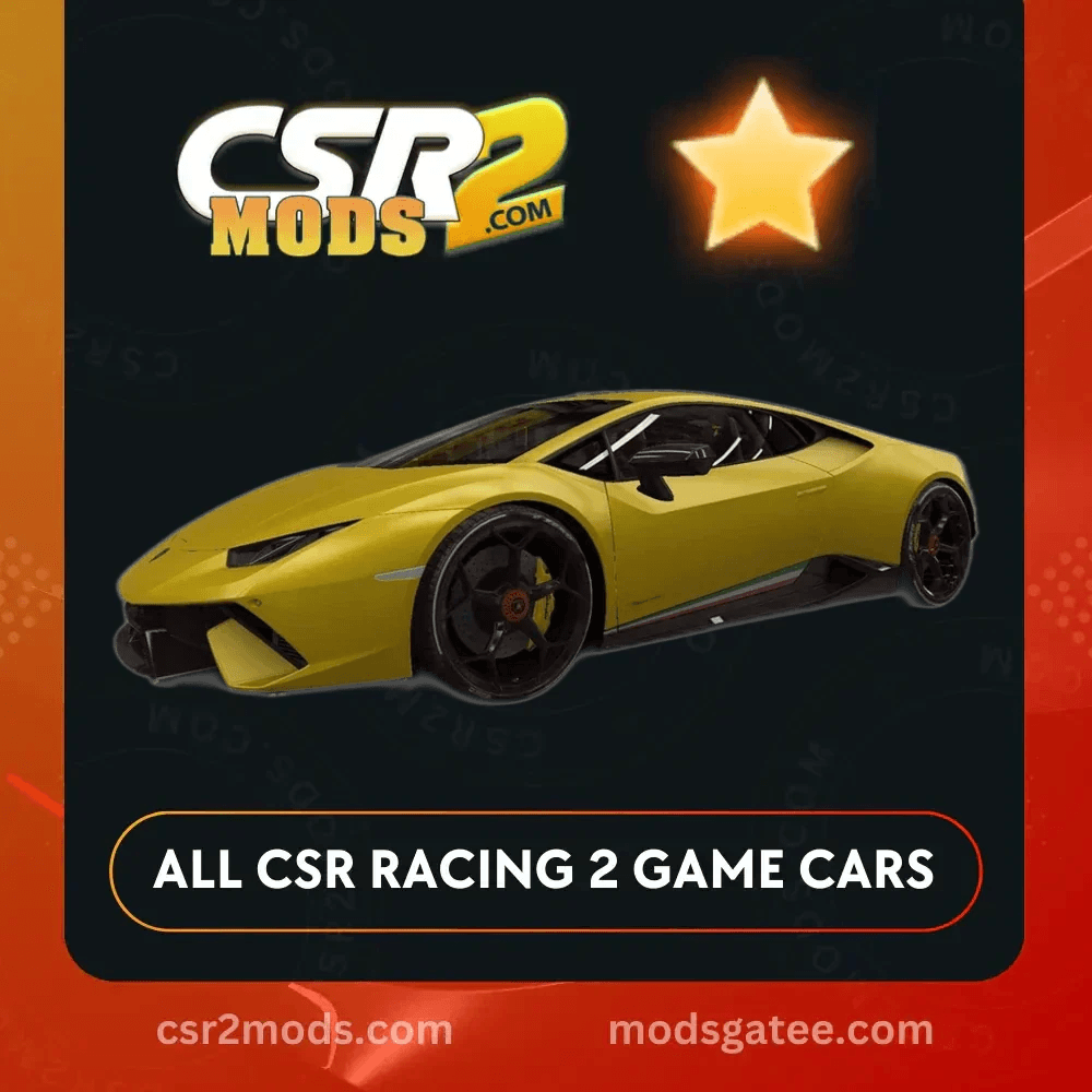 CSR2 Lamborghini Huracan Performante Gold Stars Car | CSR2 MODS