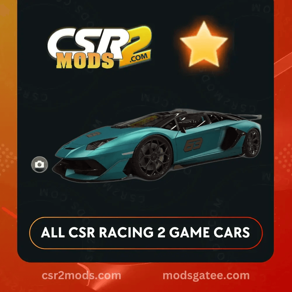 CSR2 Lamborghini Aventador SVJ 63 Roadster Gold Stars CSR2 Car