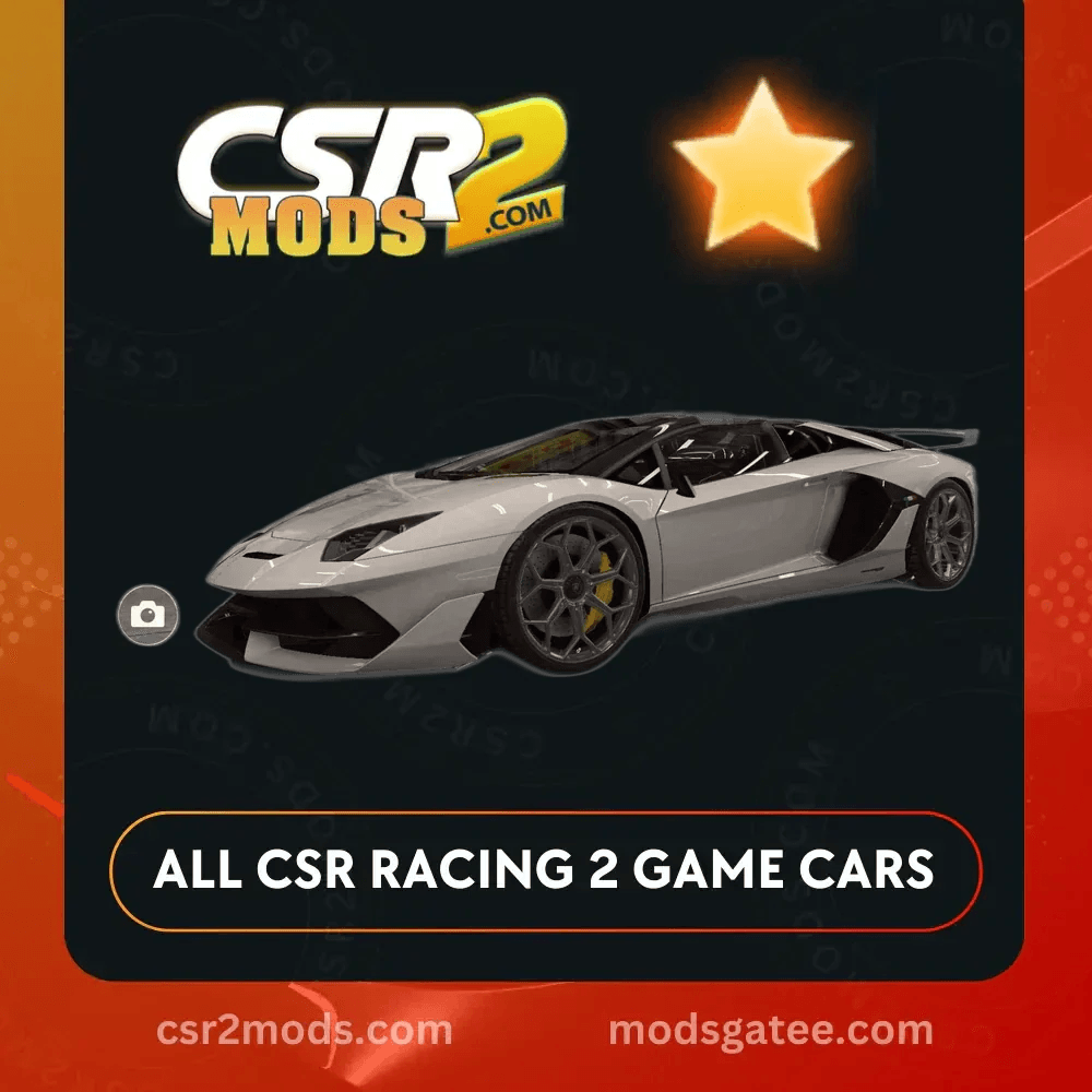 CSR2 Lamborghini Aventador Svj 63 Roadster Gold Stars Car | CSR2 MODS