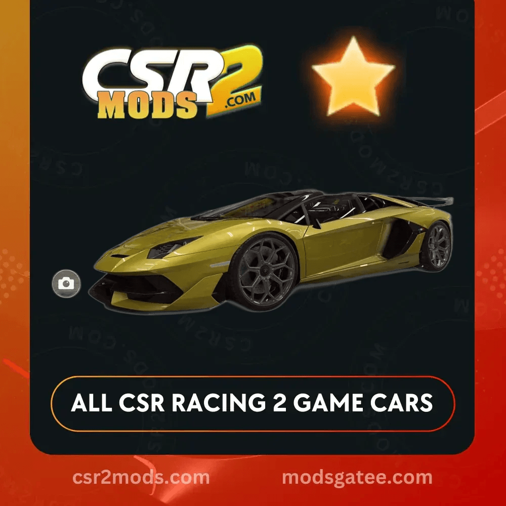 CSR2 Lamborghini Aventador Svj 63 Roadster Gold Stars Car | CSR2 MODS