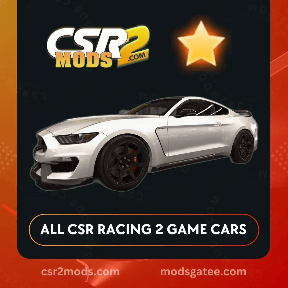 CSR2 Ford Shelby Gt350R Gold Stars Car | CSR2 MODS