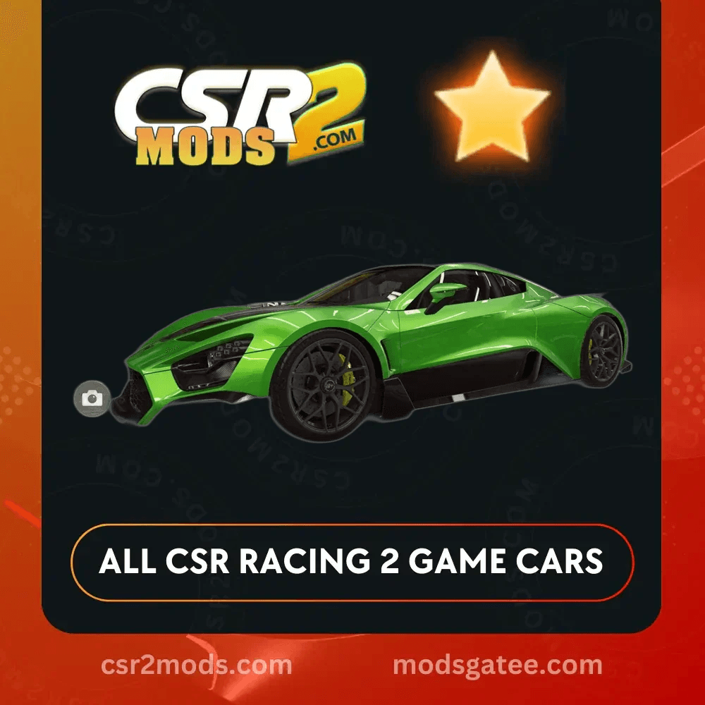 CSR2 Zenvo TSR GT Gold Stars Car | CSR2 MODS