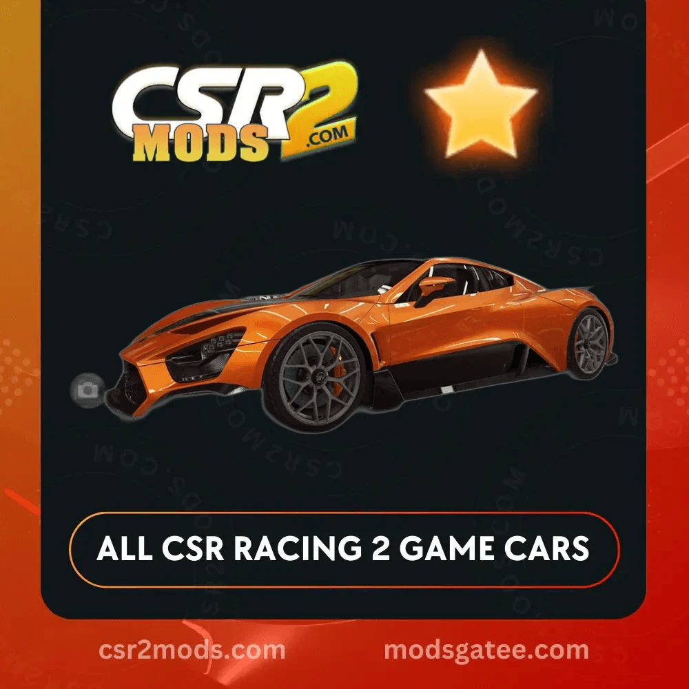 CSR2 Zenvo TSR GT Gold Stars Car | CSR2 MODS