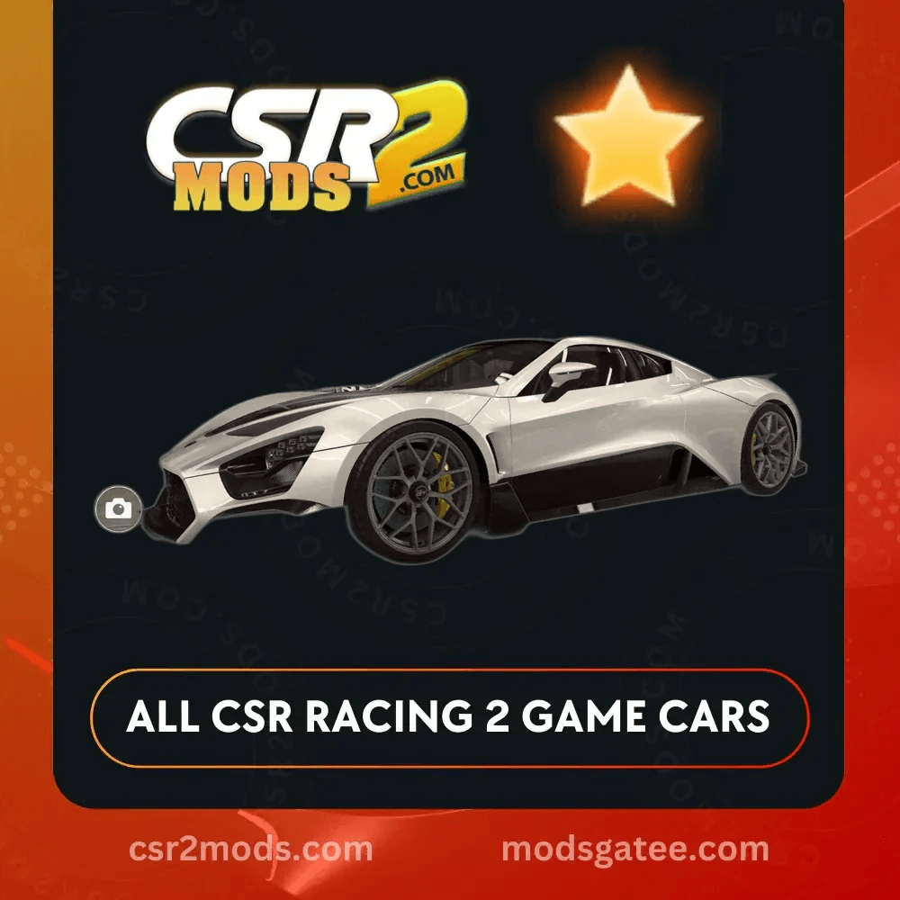CSR2 Zenvo TSR GT Gold Stars Car | CSR2 MODS