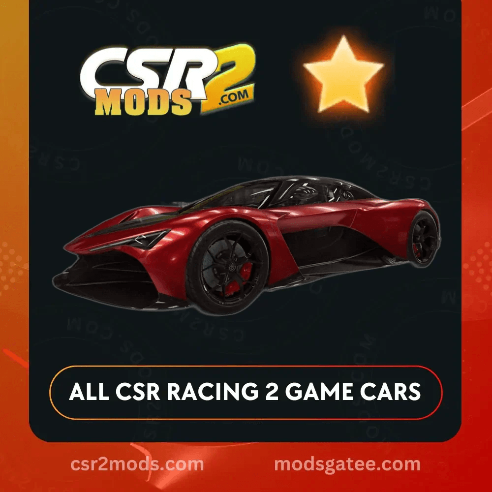 CSR2 Zenvo Aurora Tur Gold Stars Car | CSR2 MODS