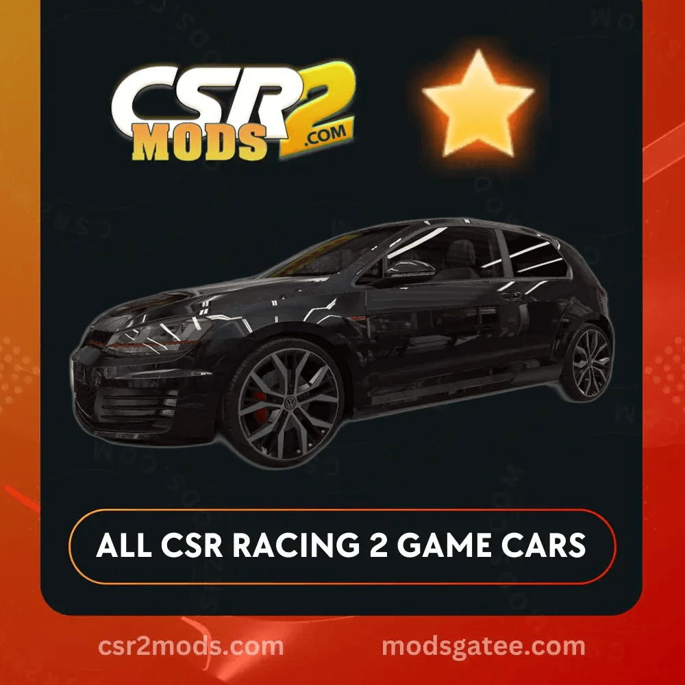 CSR2 Volkswagen Golf Gti Gold Stars Car | CSR2 MODS