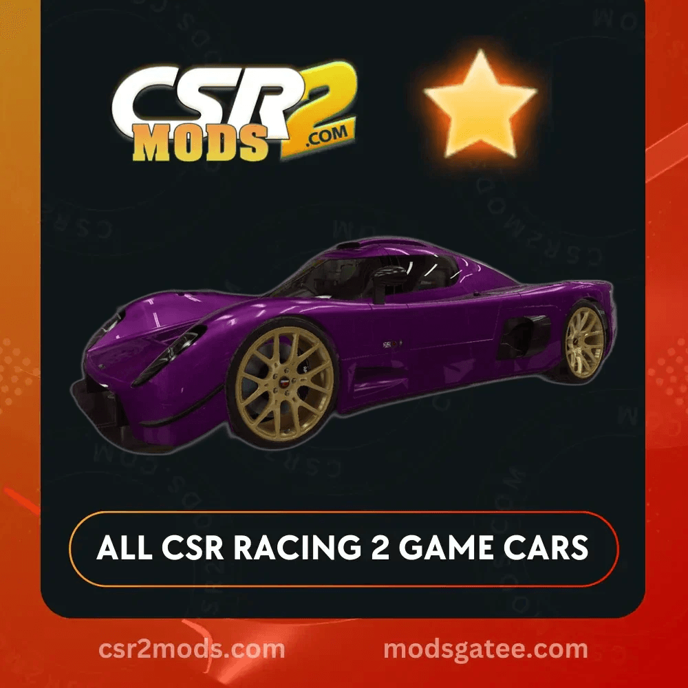 CSR2 Ultima Rs Gold Stars Car | CSR2 MODS