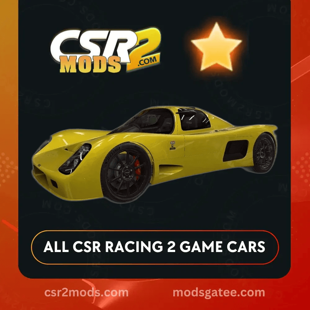 CSR2 Ultima Evolution Coupe Gold Stars Car | CSR2 MODS