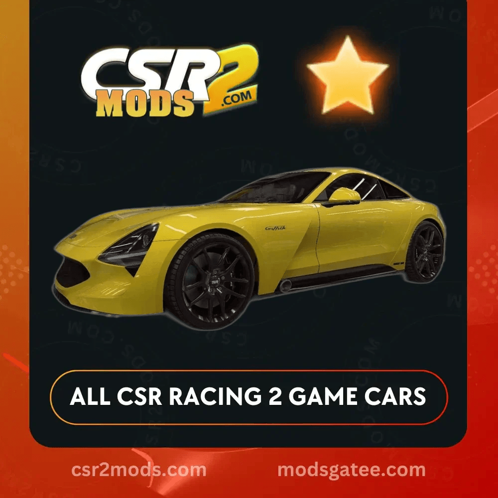 CSR2 TVR Griffith Gold Stars Car | CSR2 MODS