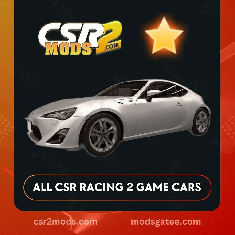 CSR2 Toyota 86 Gold Stars Car | CSR2 MODS