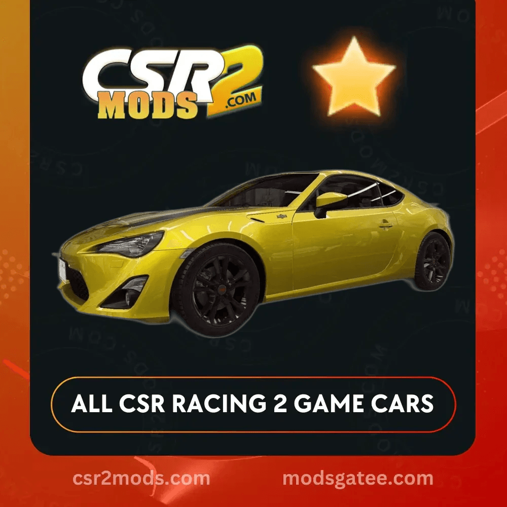 CSR2 Toyota 86 Gold Stars Car | CSR2 MODS