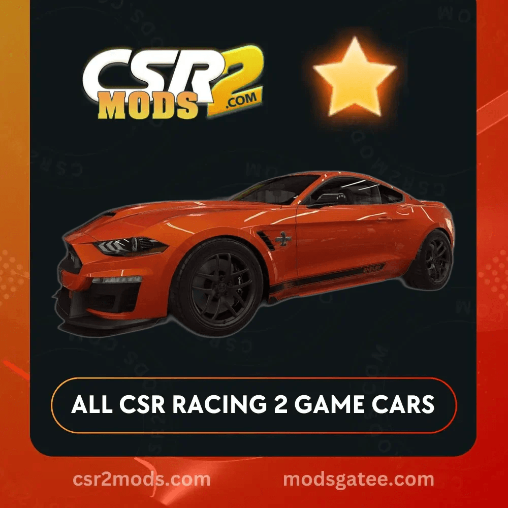 CSR2 Shelby Super Snake Gold Stars Car | CSR2 MODS