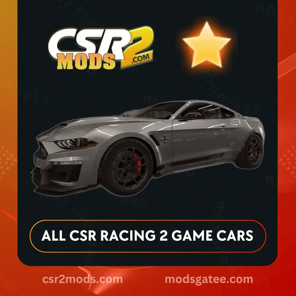 CSR2 Shelby Super Snake Gold Stars Car | CSR2 MODS
