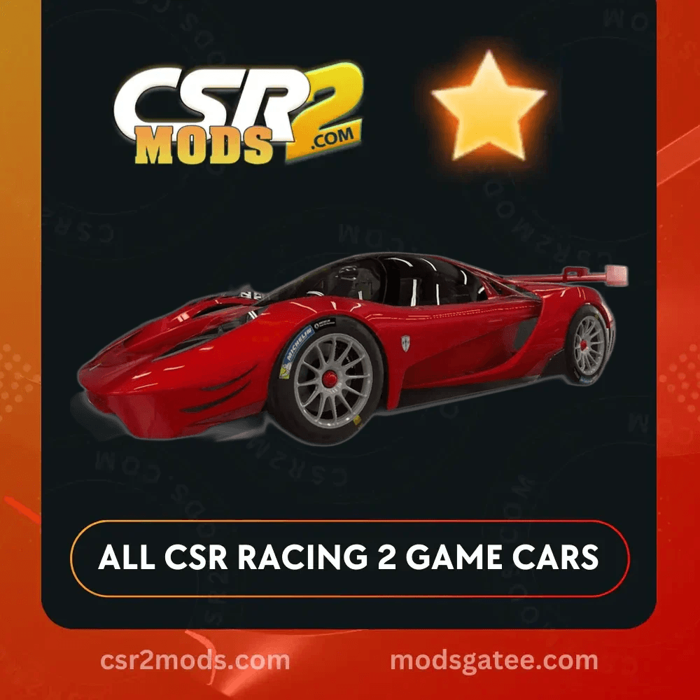 CSR2 SCG 004C Gold Stars Car | CSR2 MODS