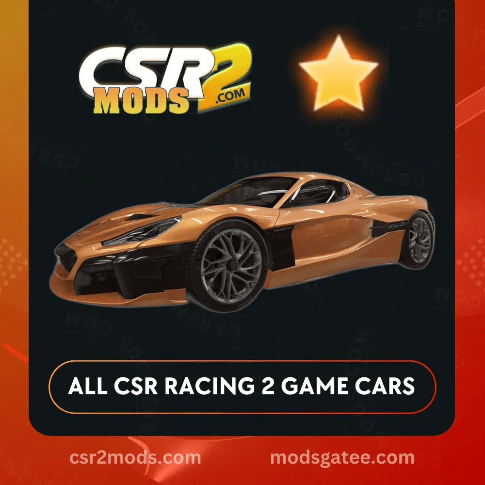 CSR2 Rimac Nevera Gold Stars CSR2 Car