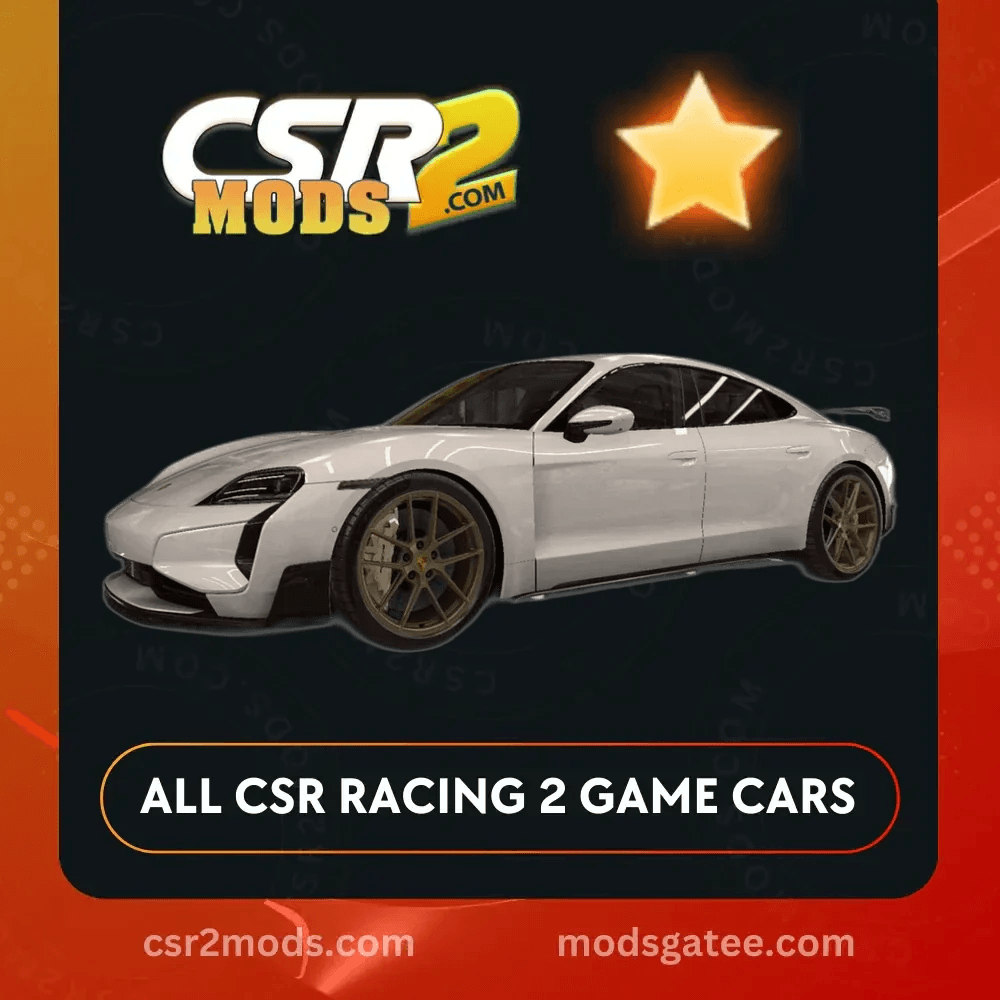 CSR2 Porsche Taycan Turbo Gt Weissach Edition Gold Stars Car | CSR2 MODS