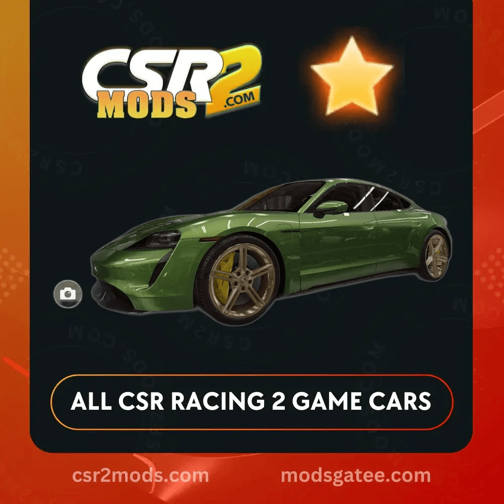 CSR2 Porsche Taycan Turbo S Gold Stars Car | CSR2 MODS