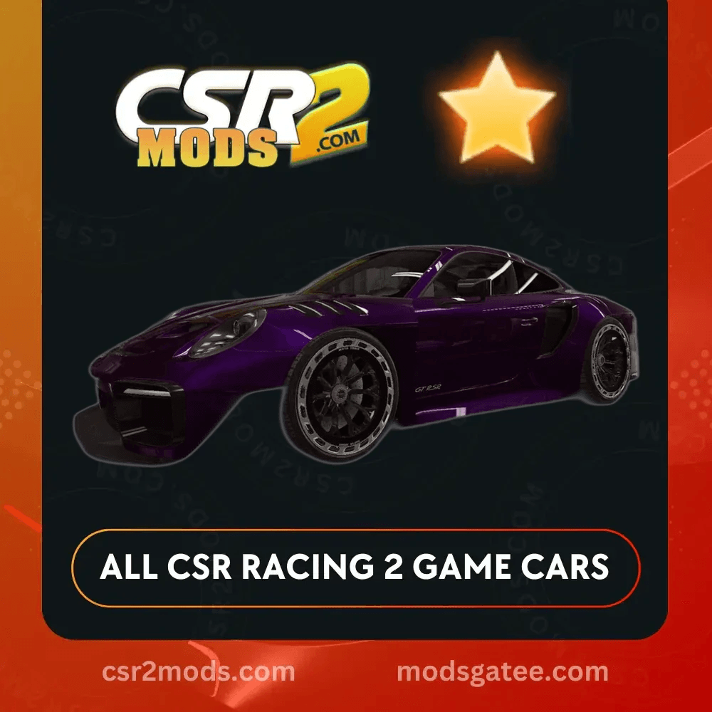 CSR2 Porsche Duke Dynamics 911 Gt RSR Gold Stars Car | CSR2 MODS