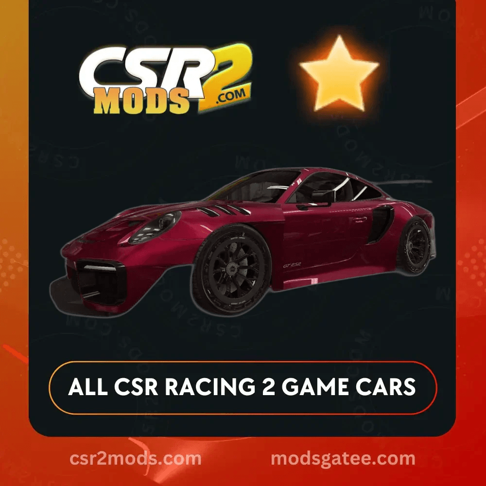 CSR2 Porsche Duke Dynamics 911 Gt RSR Gold Stars Car | CSR2 MODS