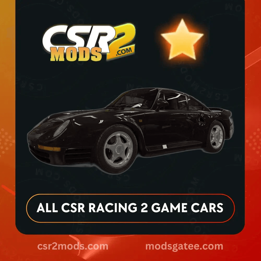 CSR2 Porsche 959 Gold Stars CSR2 Car