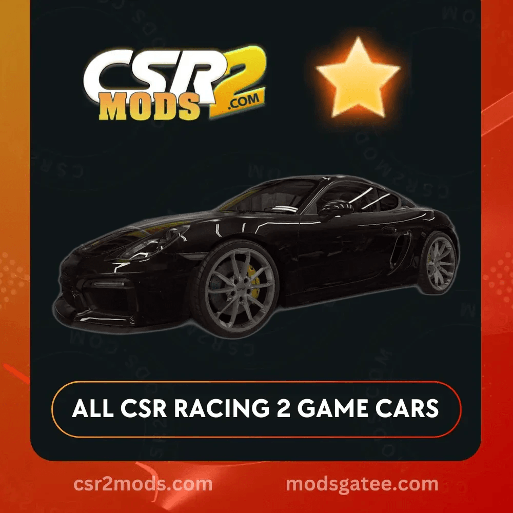 CSR2 Porsche 718 Cayman Gold Stars CSR2 Car