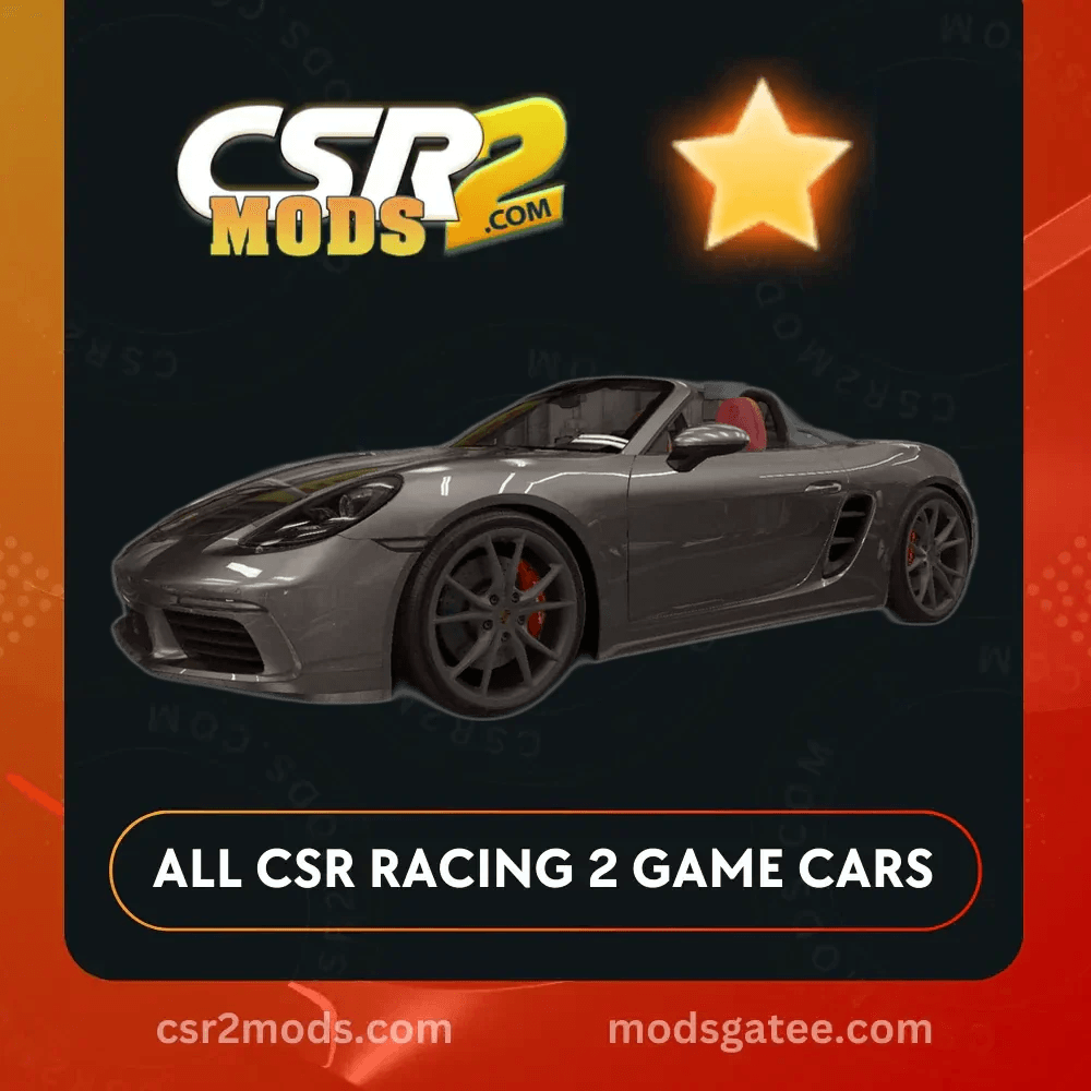 CSR2 Porsche 718 Boxster S Gold Stars CSR2 Car
