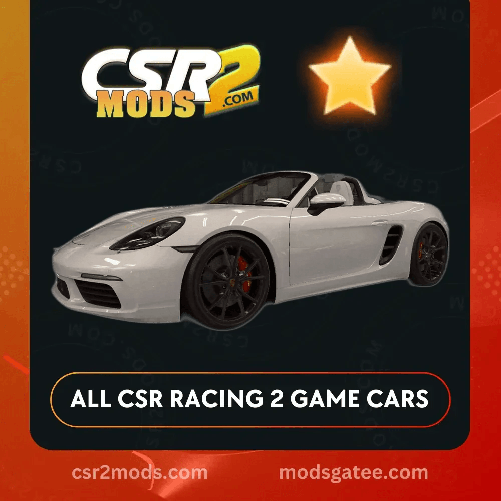 CSR2 Porsche 718 Boxster S Gold Stars Car | CSR2 MODS