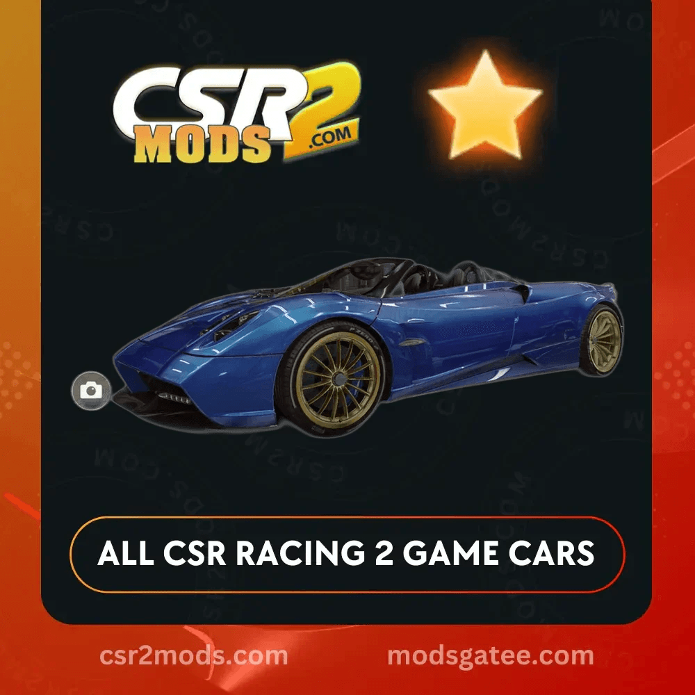 CSR2 Pagani Huayra Roadster Gold Stars CSR2 Car