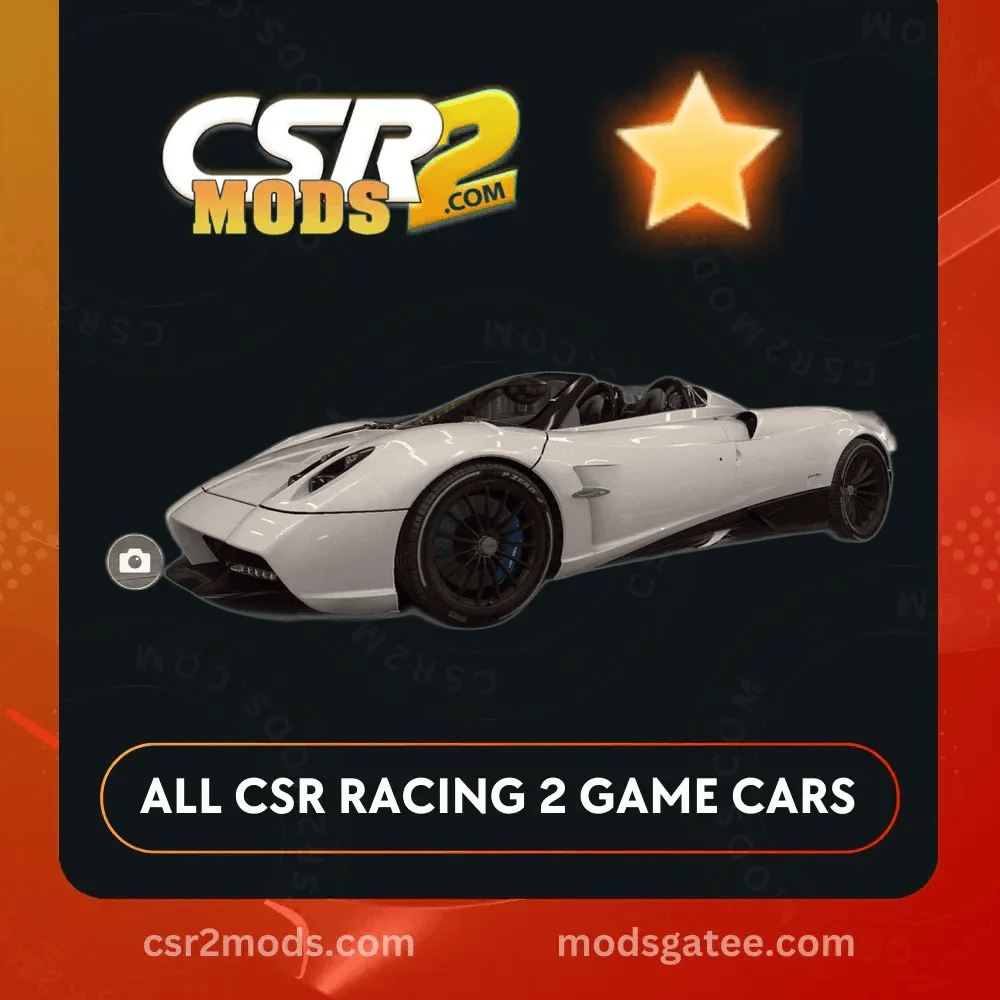 CSR2 Pagani Huayra Roadster Gold Stars Car | CSR2 MODS