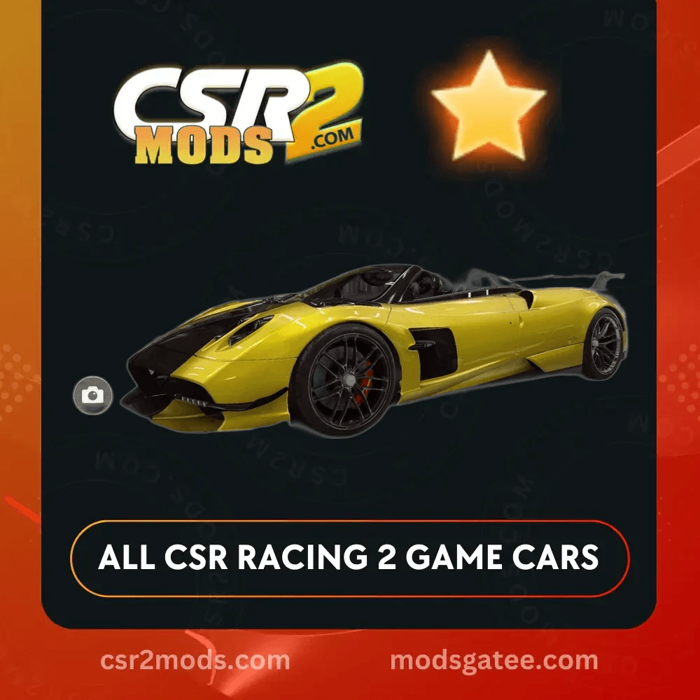 CSR2 Pagani Huayra Roadster BC Gold Stars CSR2 Car