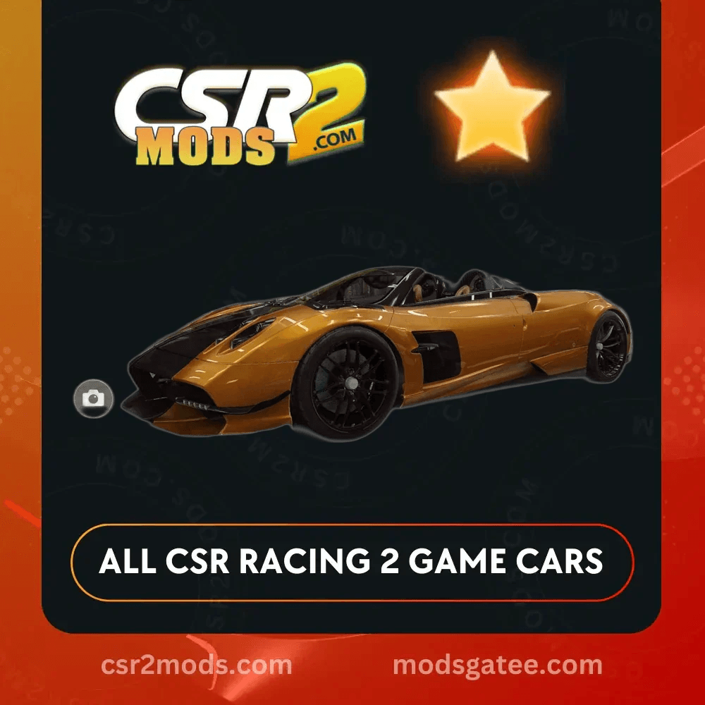 CSR2 Pagani Huayra Roadster BC Varennesite Gold Stars Car | CSR2 MODS