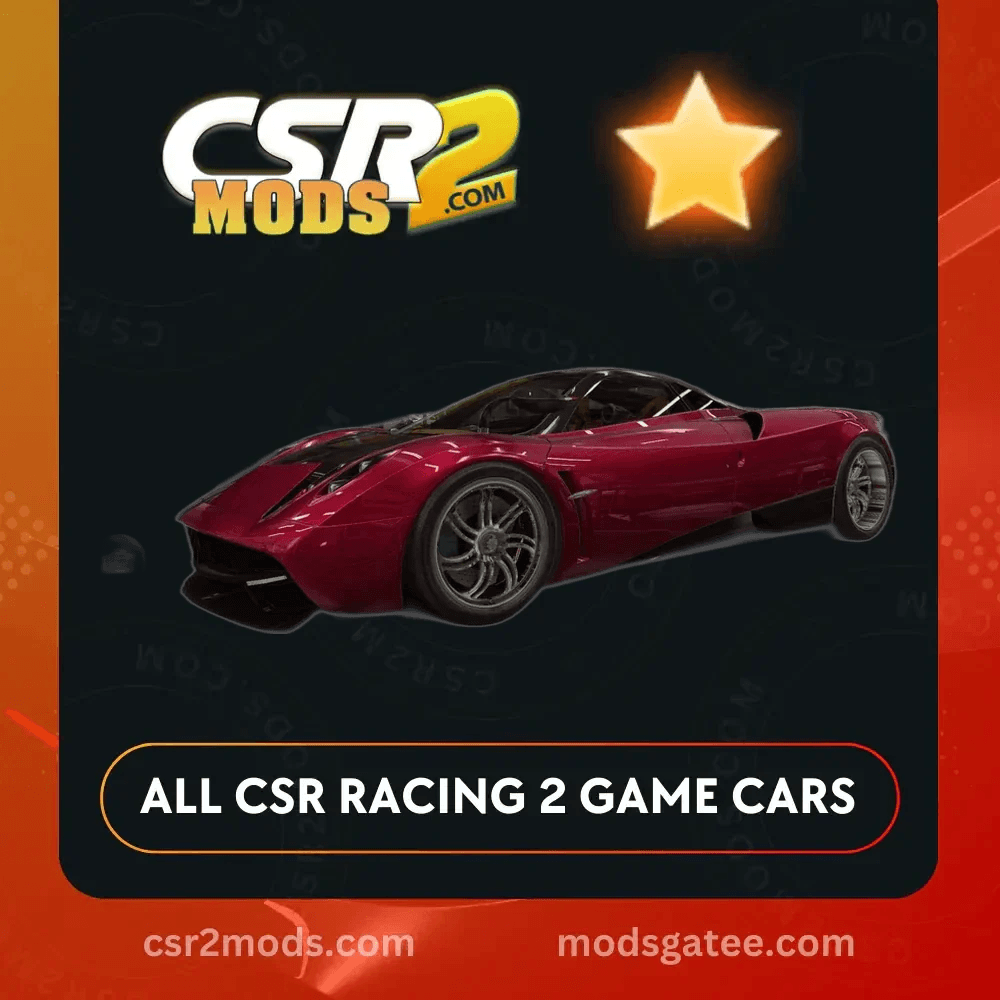 CSR2 Pagani Huayra Gold Stars Car | CSR2 MODS