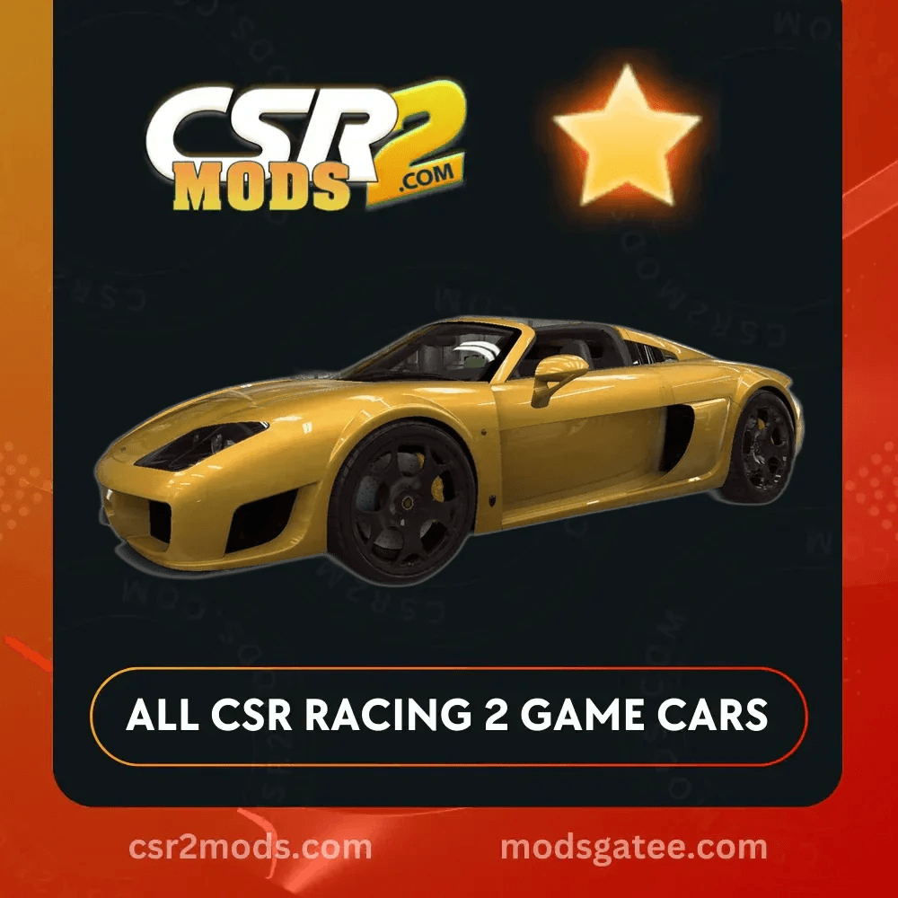 CSR2 Noble M600 Speedster Gold Stars Car | CSR2 MODS