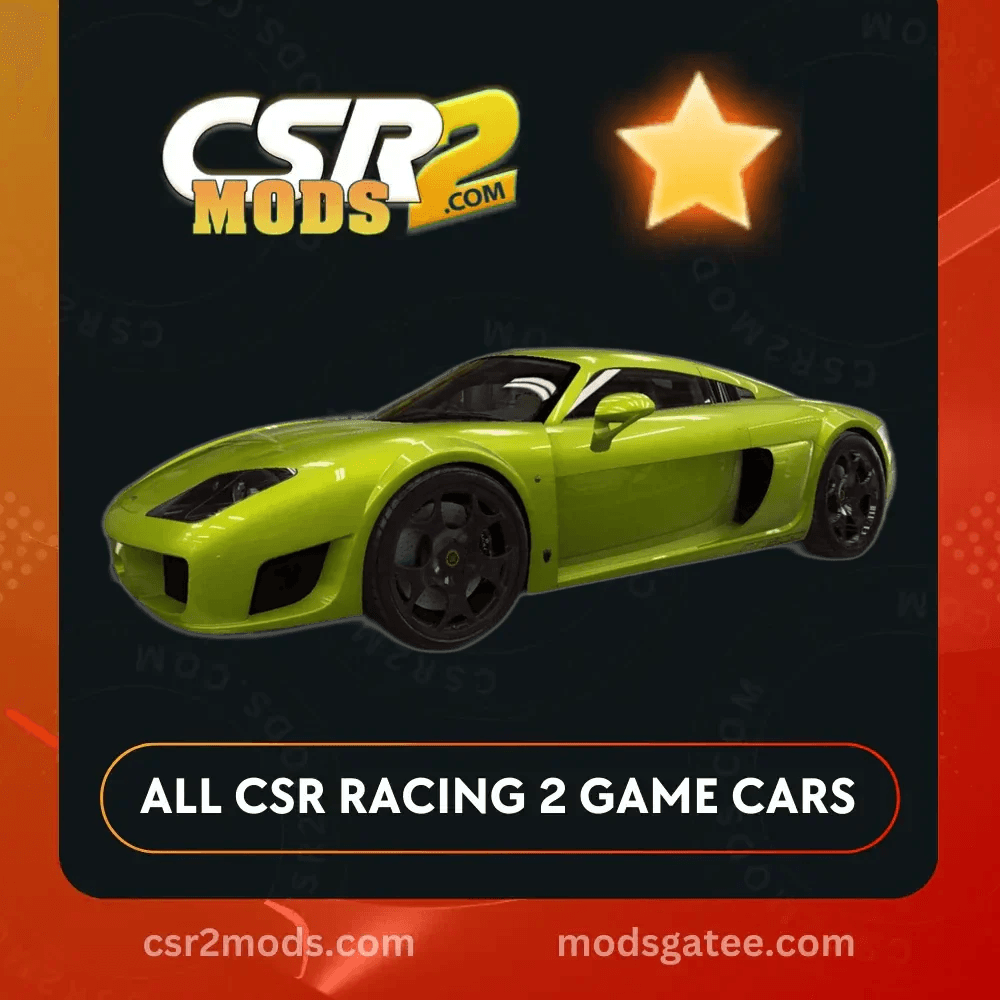 CSR2 Noble M600 Gold Stars Car | CSR2 MODS