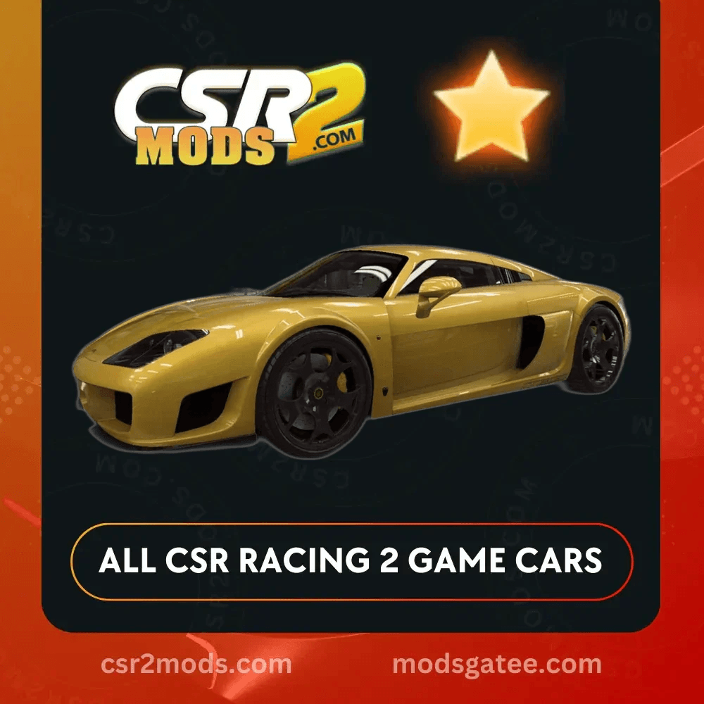 CSR2 Noble M600 Gold Stars Car | CSR2 MODS