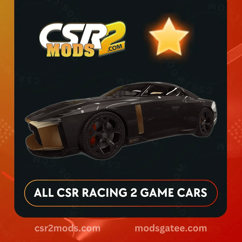 CSR2 Nissan GT R50 Prototype BY Gold Stars CSR2 Car