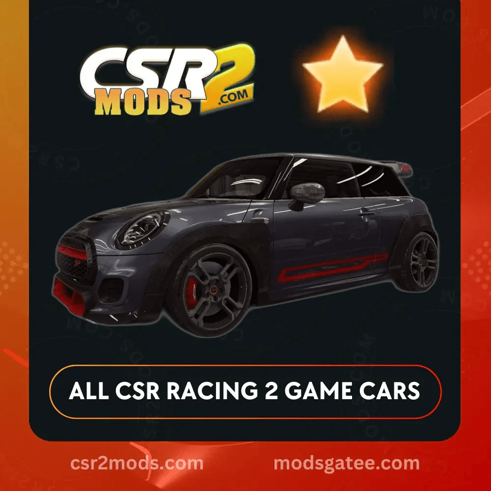 CSR2 Mini John Cooper Works GP Gold Stars CSR2 Car