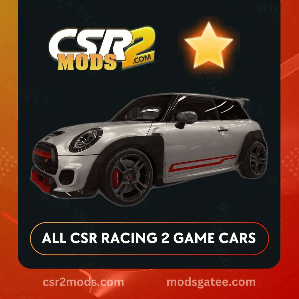 CSR2 Mini John Cooper Works Gp Gold Stars Car | CSR2 MODS